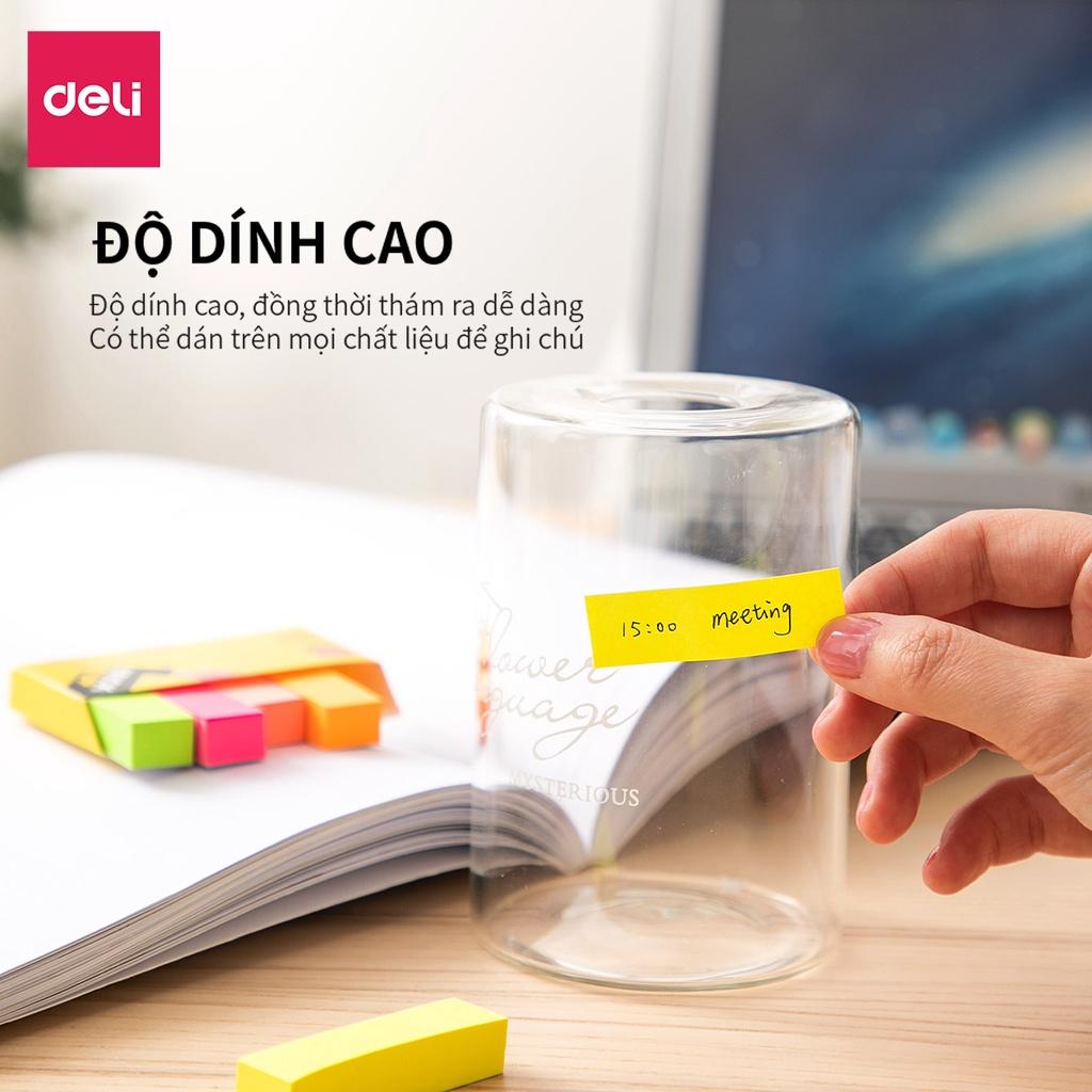 Giấy Phân Trang 5 Màu 100 Tờ/Tệp Deli - Phù Hợp Học Sinh Văn Phòng - EA11402