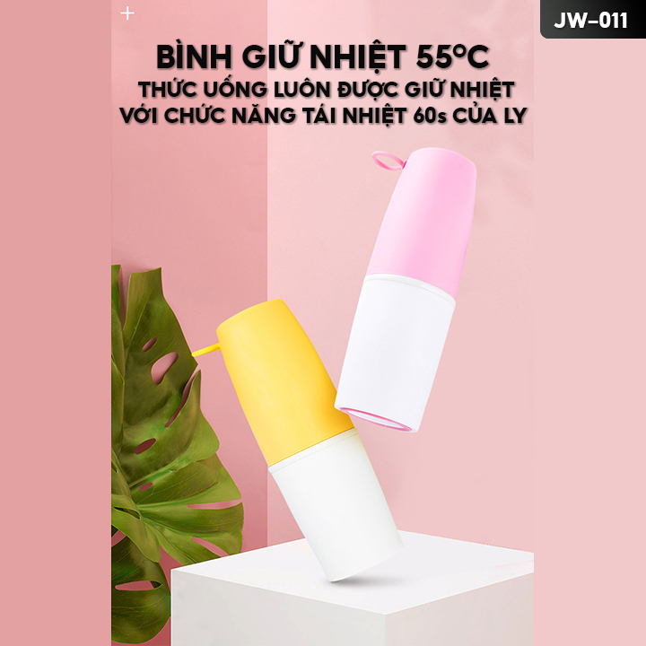 Cốc Lắc Làm Lạnh Làm Nóng Thức Uống Trong Tức Thì Dung Tích 280ml JW-011