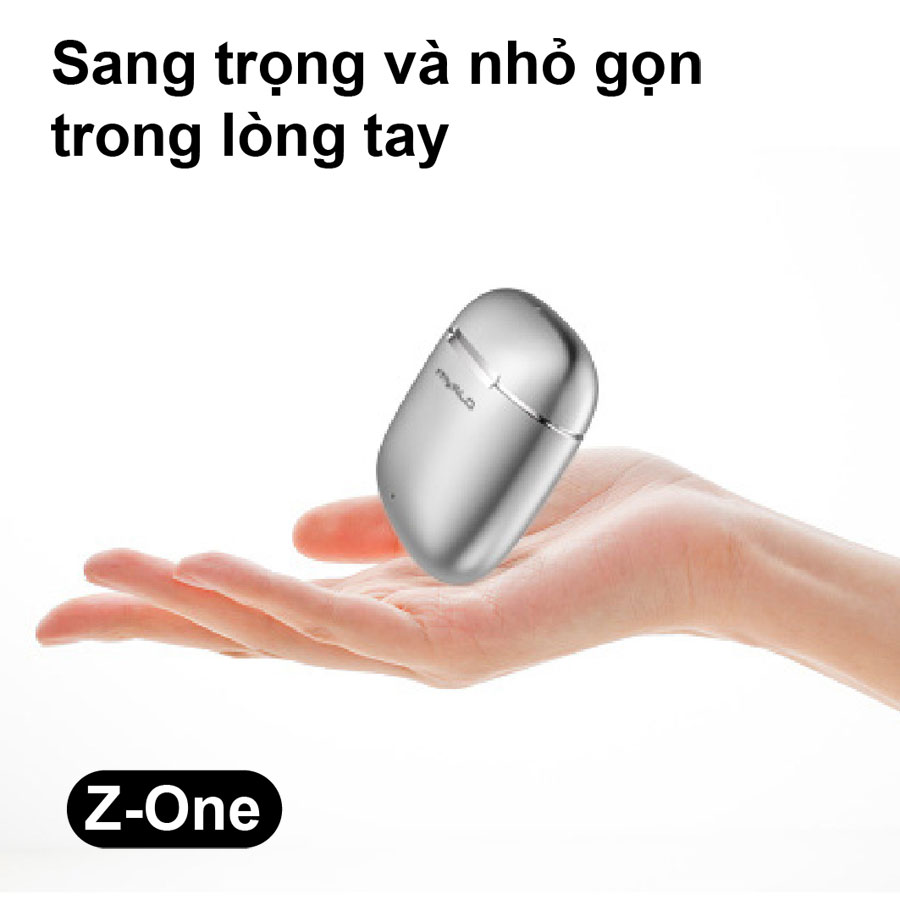 Tai nghe không dây myALO Z-One: tai nghe Bluetooth 5.3 | Chống nước và mồ hôi IPX4 | Pin 30 giờ | Thiết kế công thái học | Điều khiển cảm ứng thông minh | Hộp sạc chế tác từ Hợp kim đúc nguyên khối | Hàng chính hãng