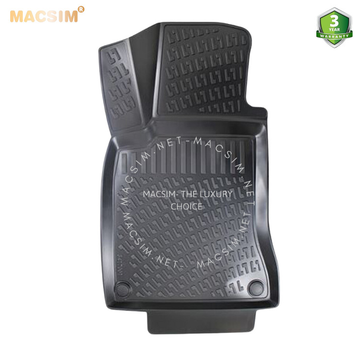 Thảm lót sàn ô tô nhựa TPU Silicon Mercedes GLA 2014-2019 first generation Nhãn hiệu Macsim