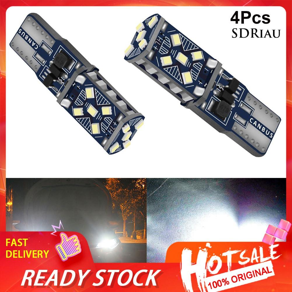 Set 4 Đèn Led T10 W5W Cho Xe Ô Tô