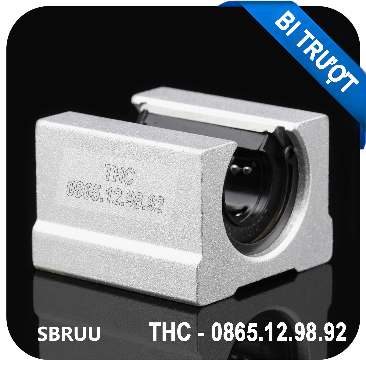 Con Trượt Khuyết Ø12, Ø16, Ø20, Ø25 Giá Rẻ Loại Tốt