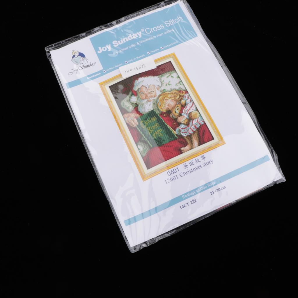 Stamped Kits Santa Claus Needlepoint for Frameless