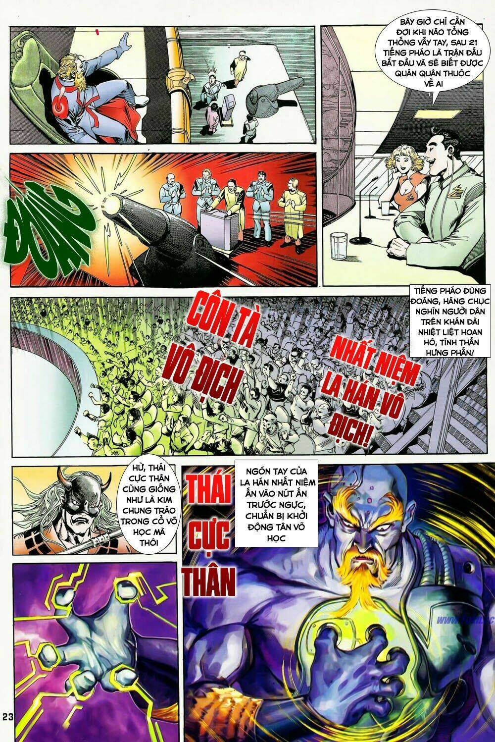 long hổ ngũ thế chapter 1 23