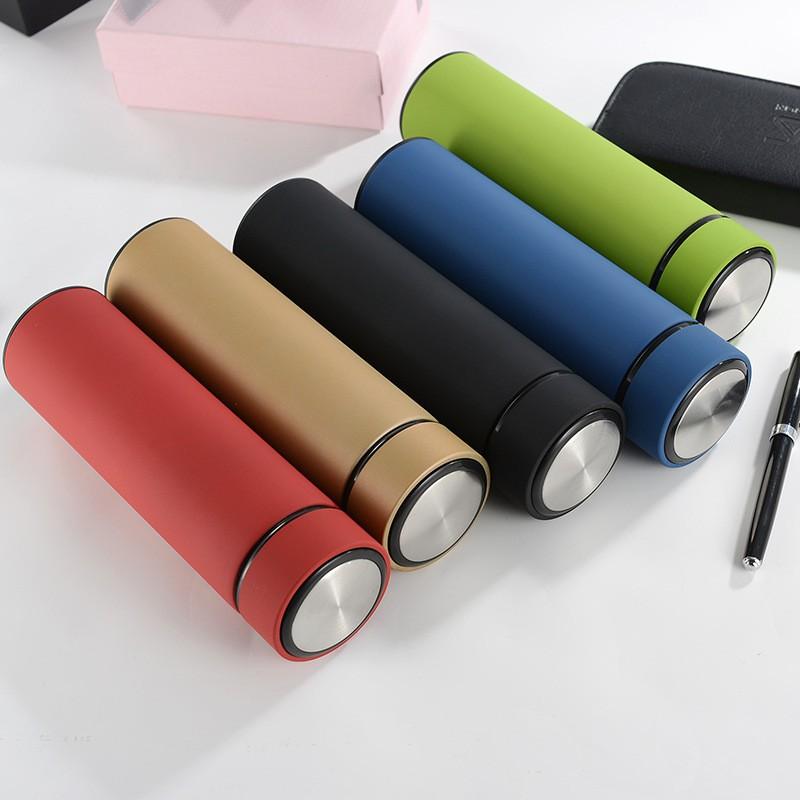 Bình Giữ Nhiệt Life 500ml INOX 304 Sơn Nhám _ BÌNH TRƠN KHÔNG CHỮ_NHẬN IN LOGO & KHẮC TÊN