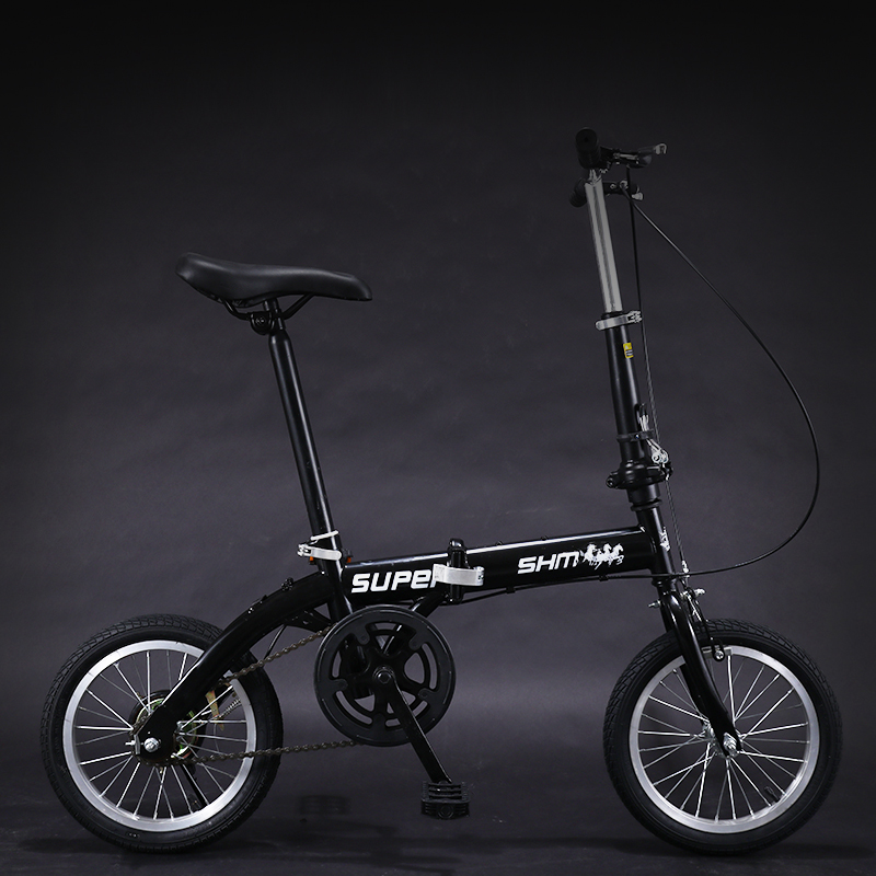 Xe đạp gấp gọn - Xe đạp địa hình 16inch Khung carbon siêu nhẹ tốc độ biến thiên chịu lực 100KG RE0740