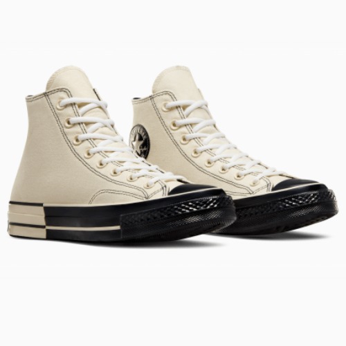 Giày Converse Chuck 70 High 'Natural Ivory/Black' - A08188C