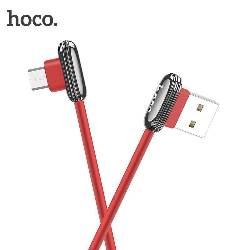 Cáp sạc nhanh dành cho game thủ hoco U60, U37 cho adroid - đầu micro usb - dài 1.2m