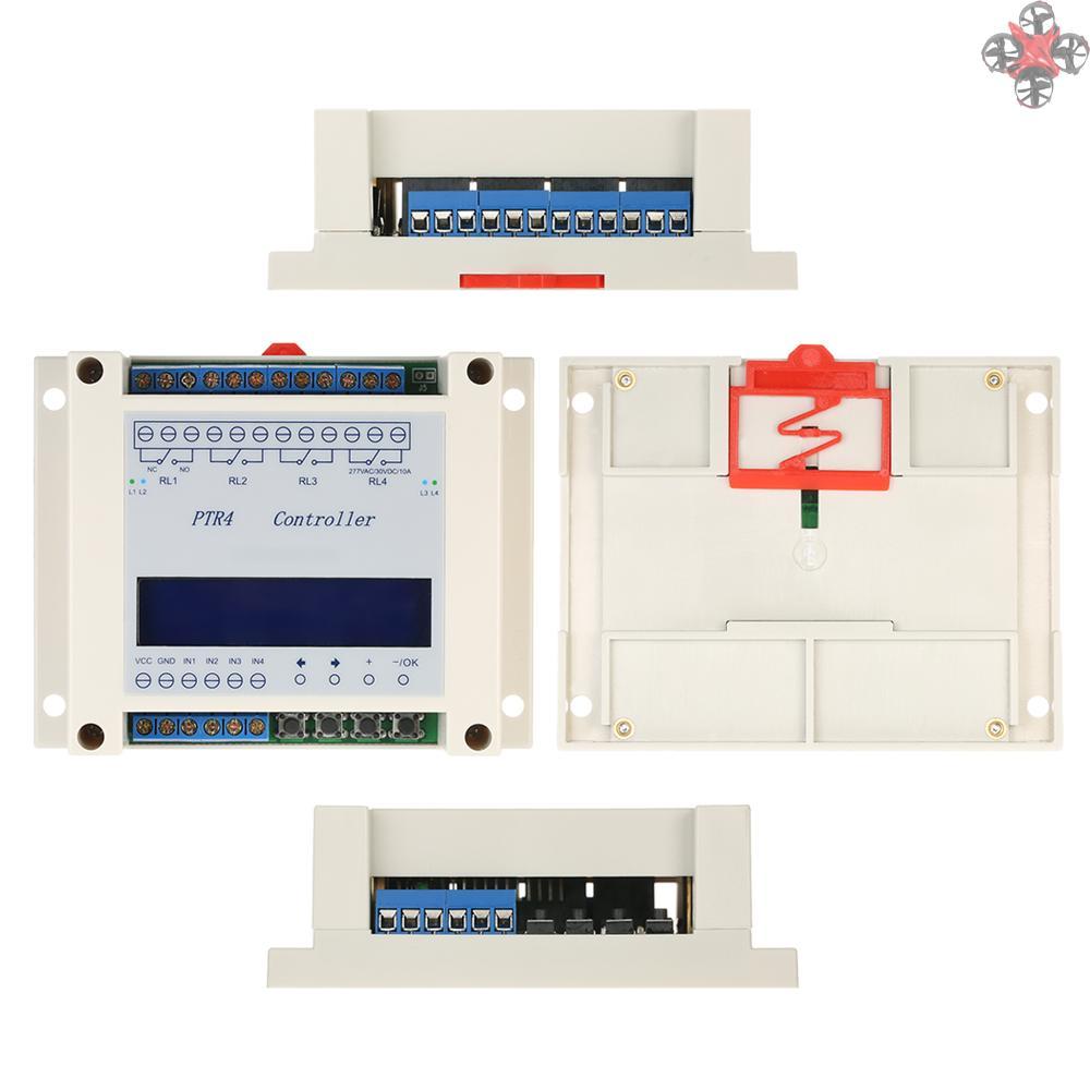 Mô Đun Hẹn Giờ Kỹ Thuật Số Dc6-40V 4 Kênh Màn Hình Lcd