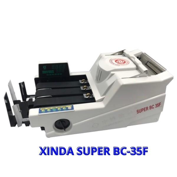 Máy đếm tiền ngân hàng XINDA SUPER BC 35F, phát hiện tiền khác loại, tiền gi.ả siêu chuẩn