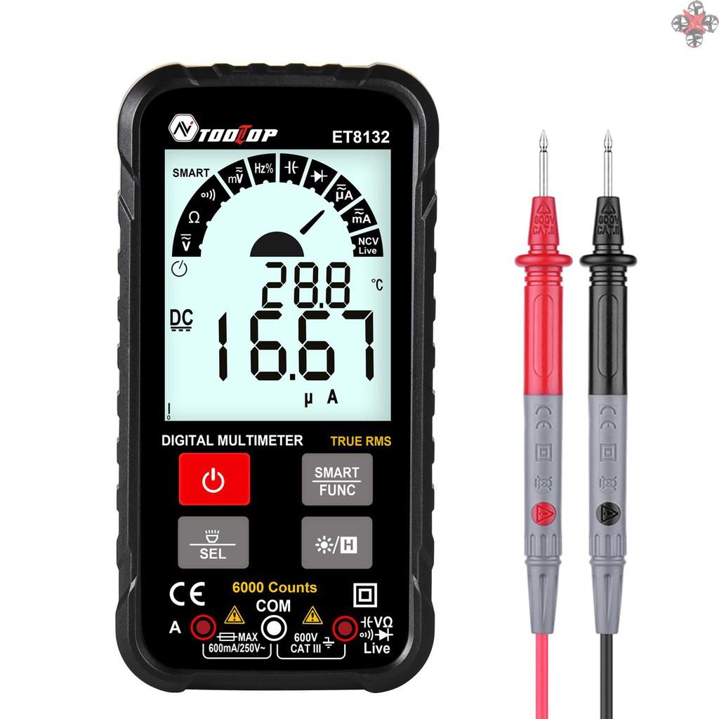 Vạn Năng Kế Kỹ Thuật Số Top Tooltop Et8132 2.88 Inch