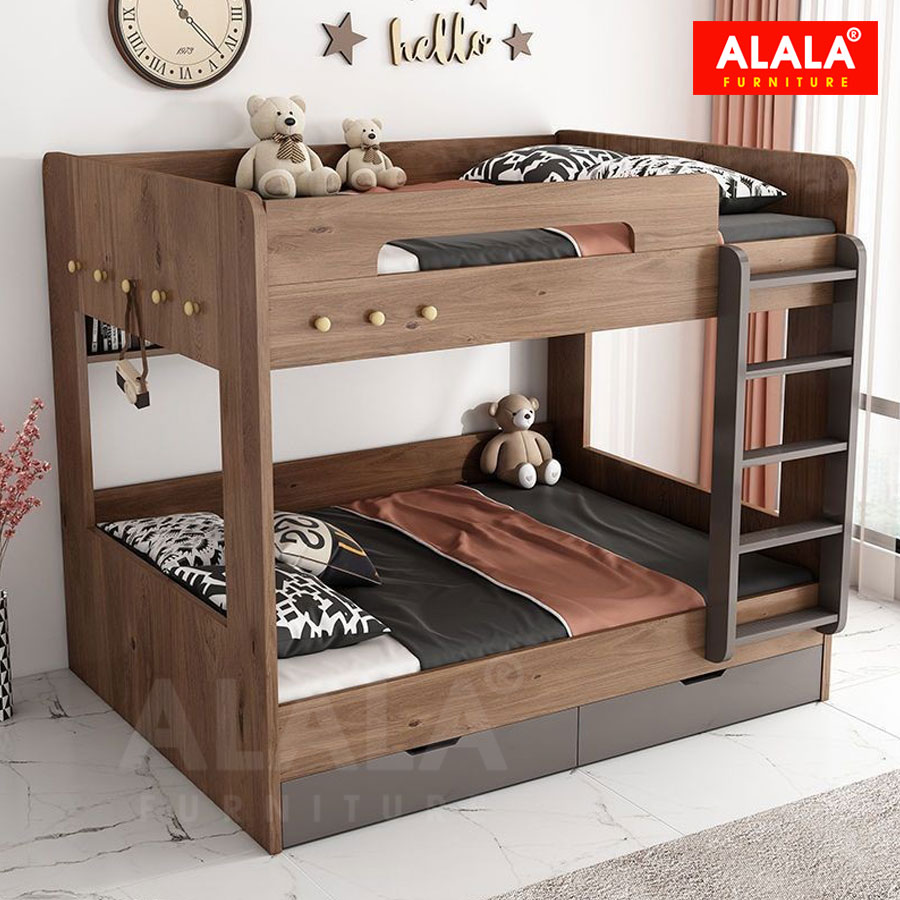 Giường tầng ALALA149 đa năng/ Miễn phí vận chuyển và lắp đặt/ Đổi trả 30 ngày/ Sản phẩm được bảo hành 5 năm từ thương hiệu ALALA/ Chịu lực 700kg