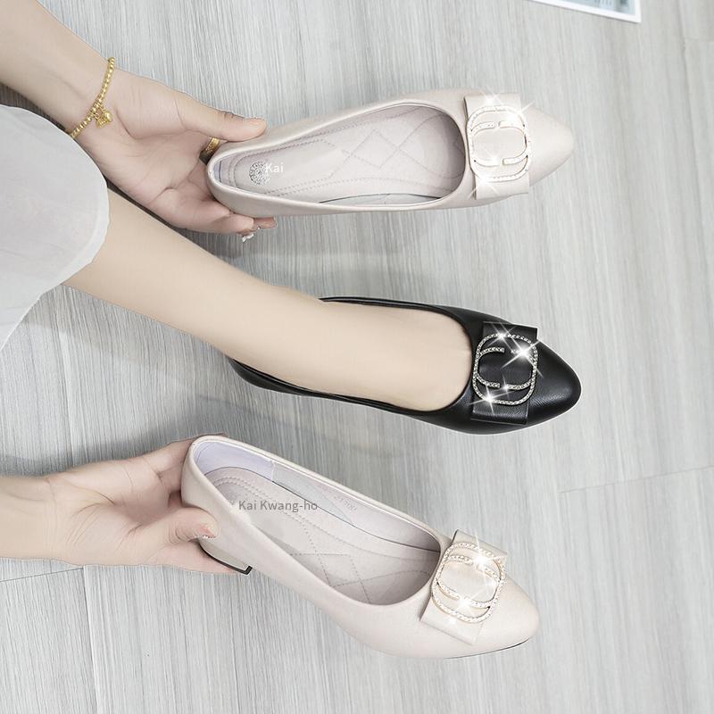 Giày nữ phong cách mới nhất giày công sở giày cổ tích giày nữ cỡ lớn phù hợp với mọi lứa tuổi