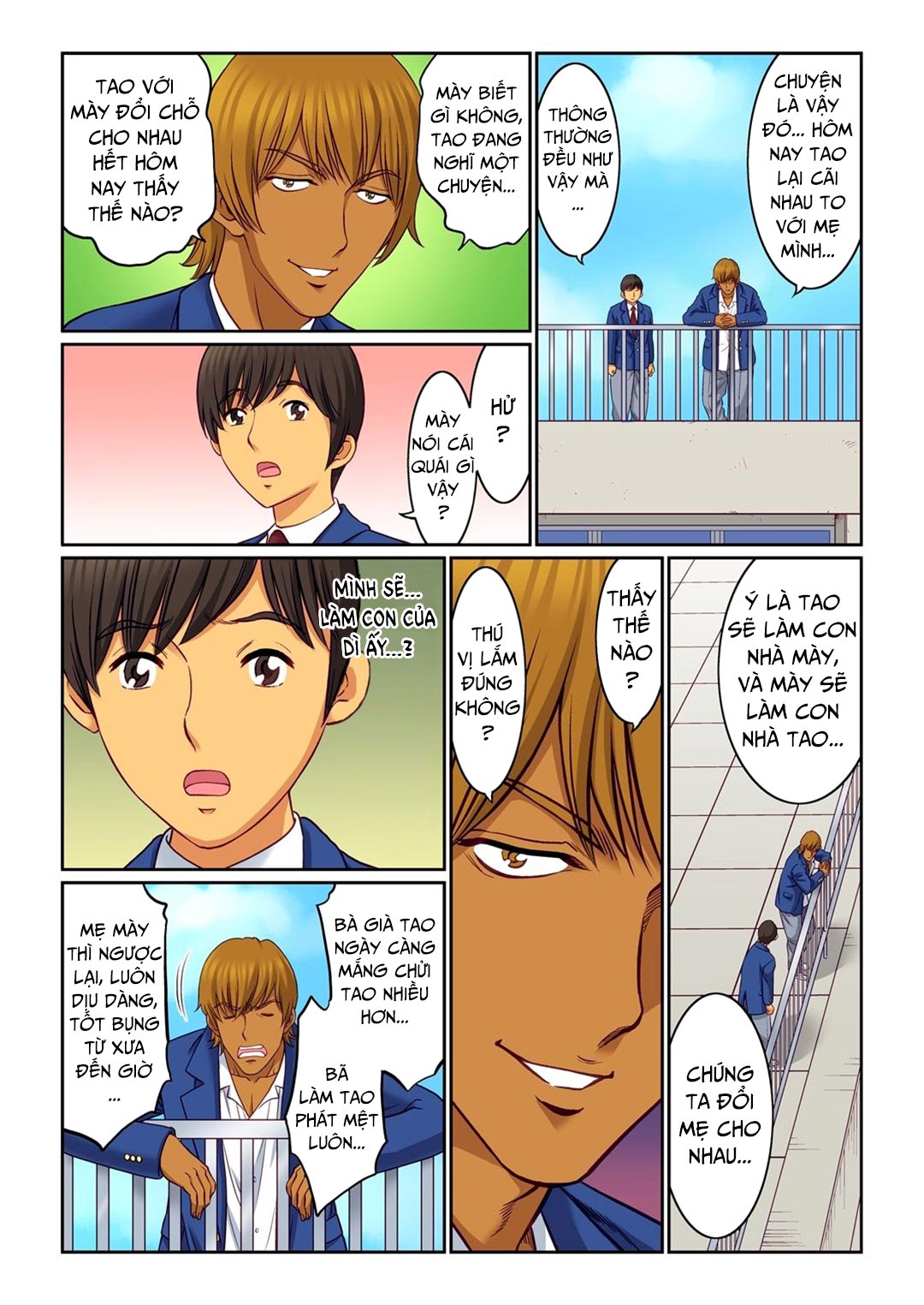 đổi mẹ cho nhau – mẹ mày thuộc về tao chapter 1 5