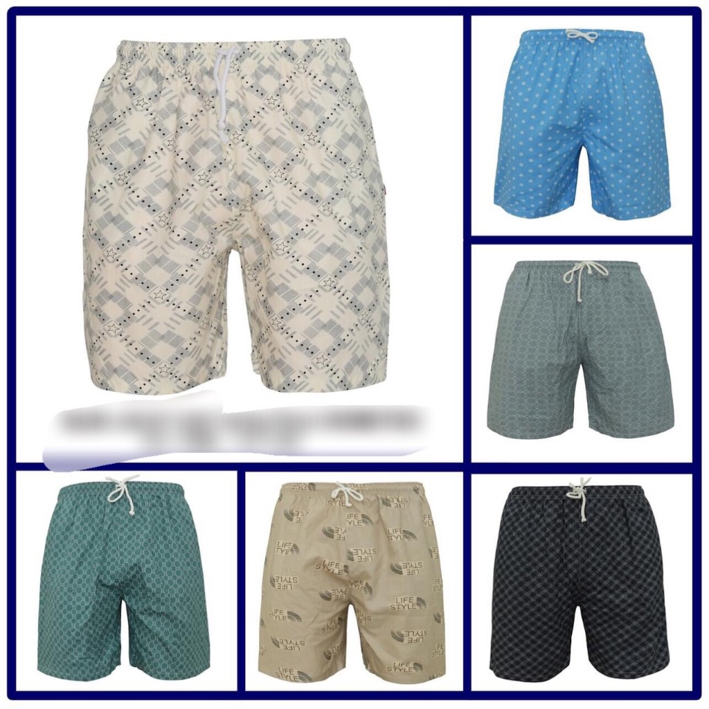 Quần short nam lưng thun size lớn Hometex - ngẫu nhiên ( INBOX để chọn mẫu)