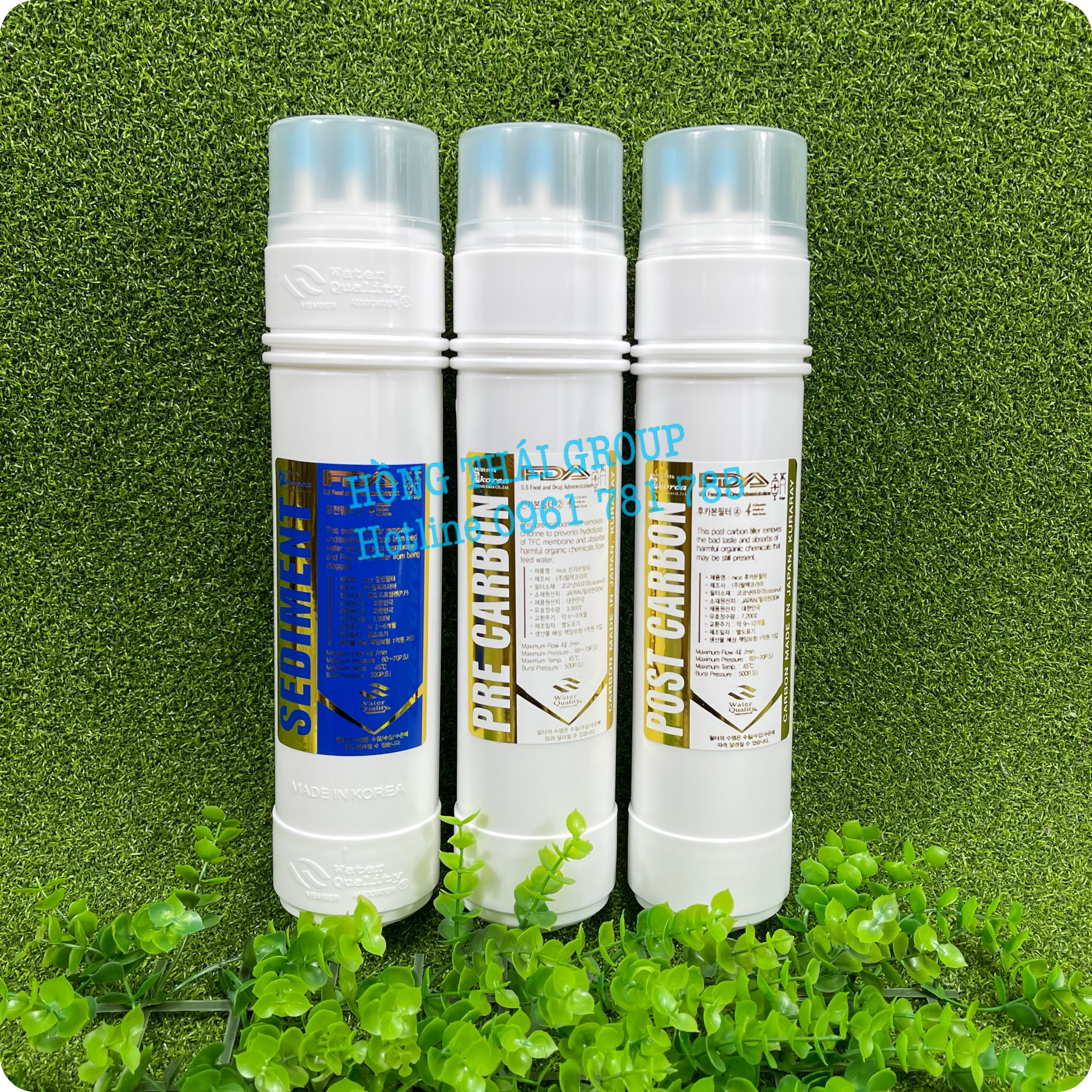 Bộ 3 Lõi Đút Hàn Quốc Kết Nối Chữ U Hàng Chất Lượng Cao