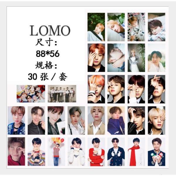 Lomo Card BTS Mẫu Mới Nhất 2019