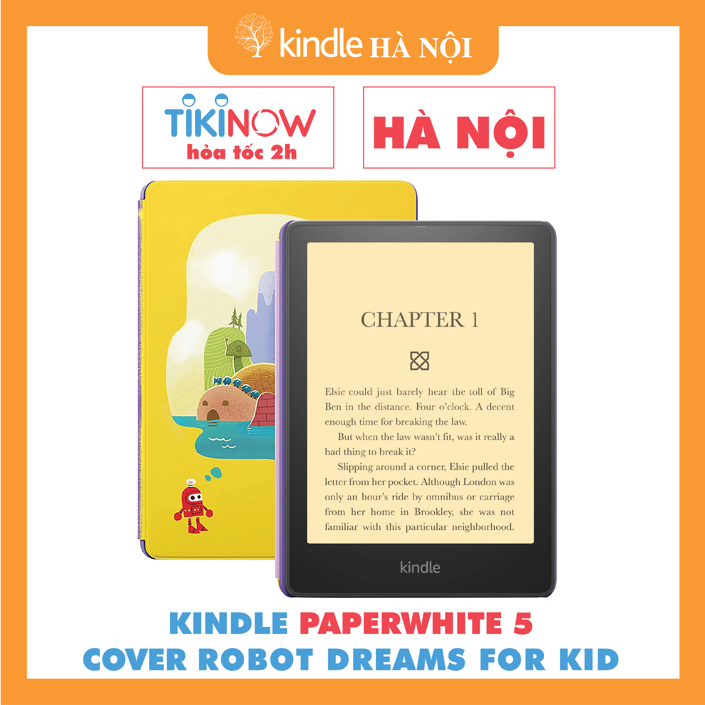 Máy đọc sách All New Kindle Paperwhite 5 (11th Gen) - Hàng chính hãng