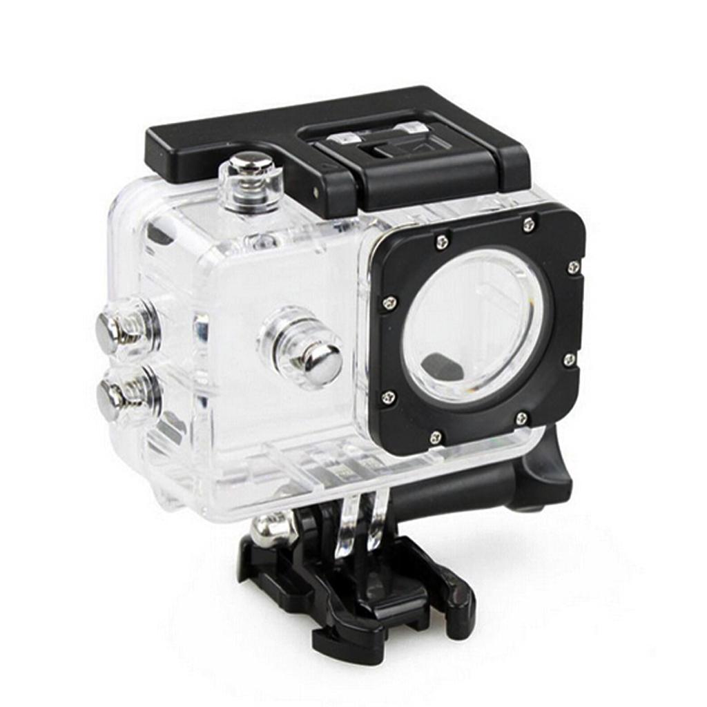 2pcs Waterproof Dive Case Housing for SJ4000 Wifi SJ4000 Action Sport Camera
