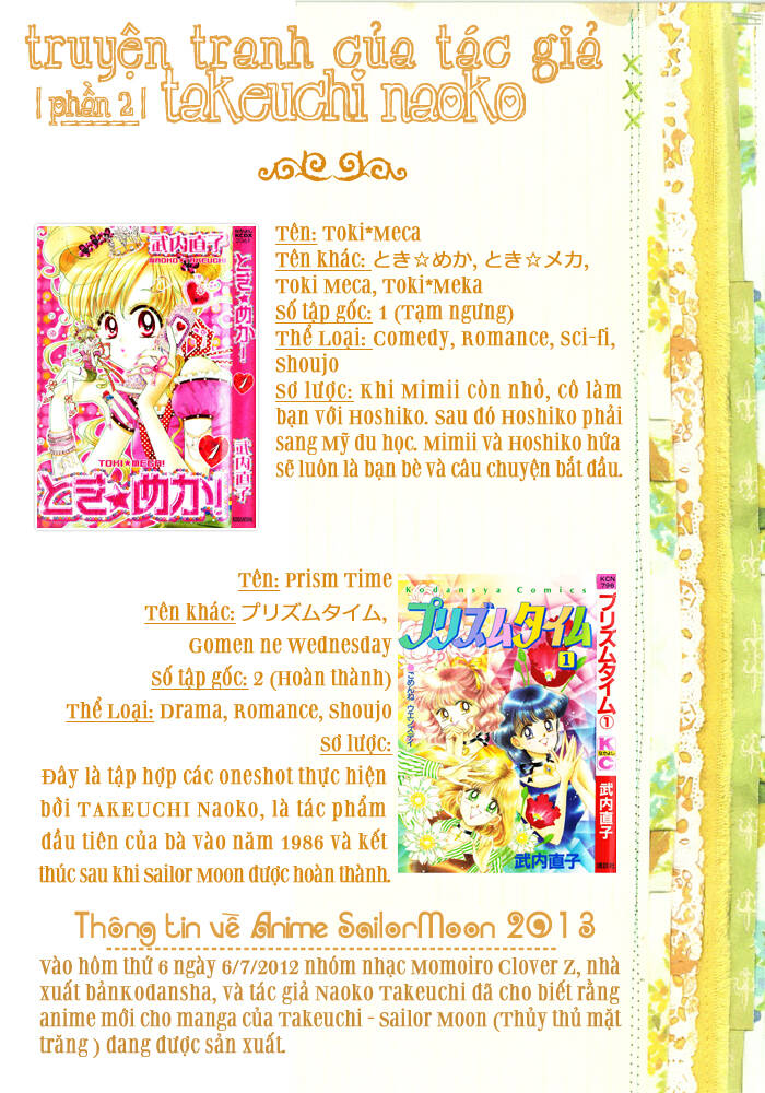 tạp chí thủy thủy mặt trăng chapter 2 5