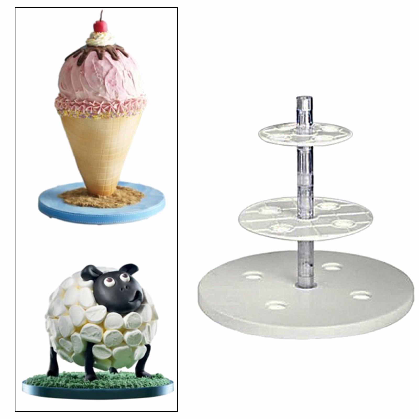 3 Tier Cake Stand Dessert Stand Tier Cake Support for Birthday Wedding Party