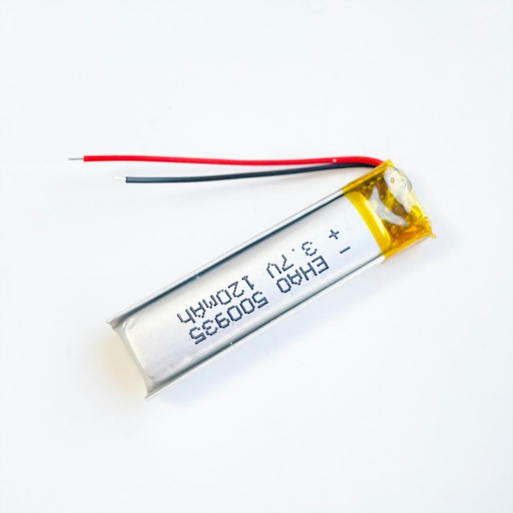 5 Pin Sạc Lithium Polymer 3.7V 120MAh Lipo 500935 Cho Tai Nghe MP3 GPS Camera DVD Bluetooth Đồng Hồ Thông Minh