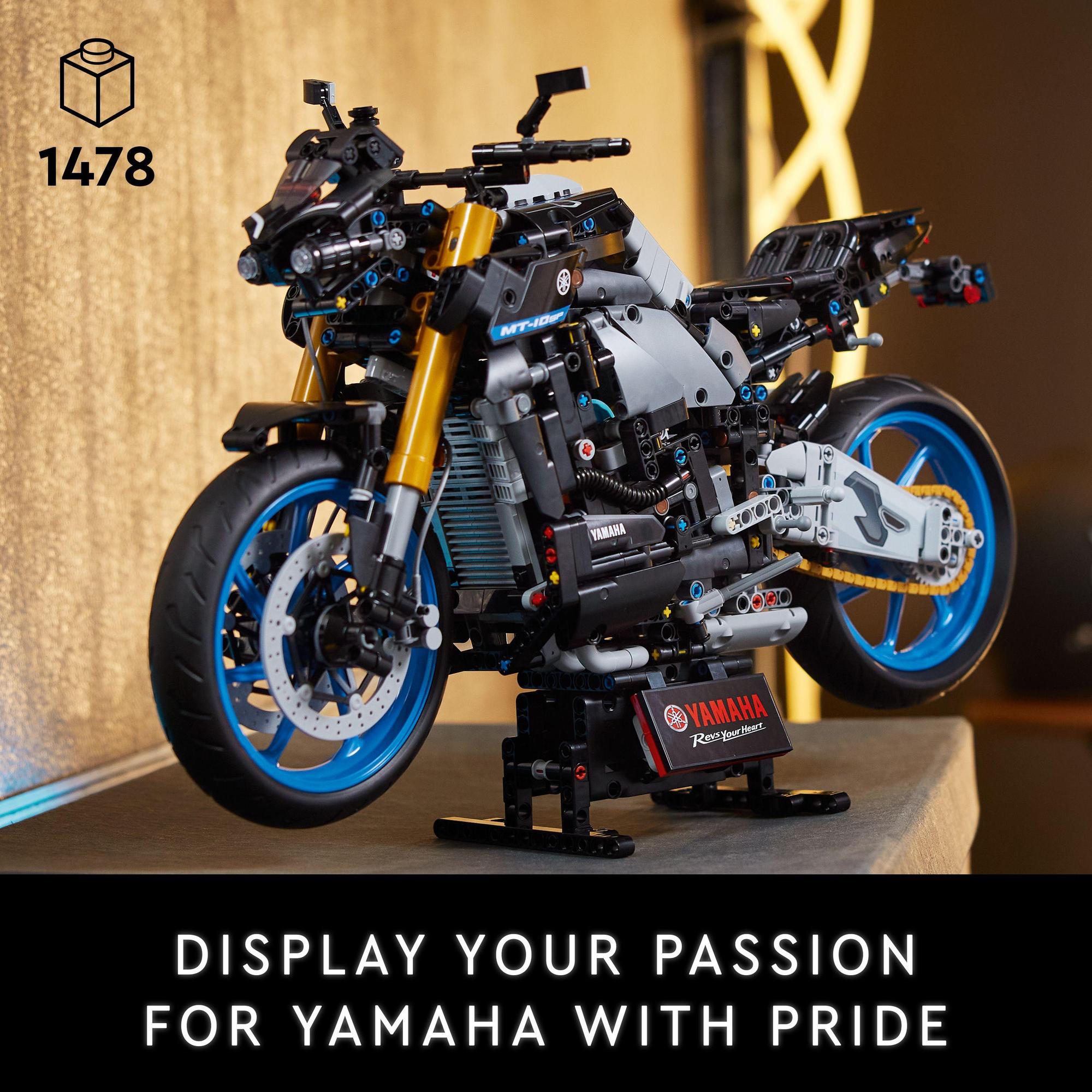 LEGO Technic 42159 Đồ chơi lắp ráp Siêu xe Yamaha MT 2022 (1478 chi tiết)