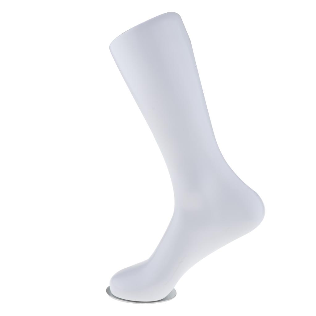 Chân Nộm Dummy Khuôn Sandal Giày Vớ Hiển Thị 36cm Nam Trắng