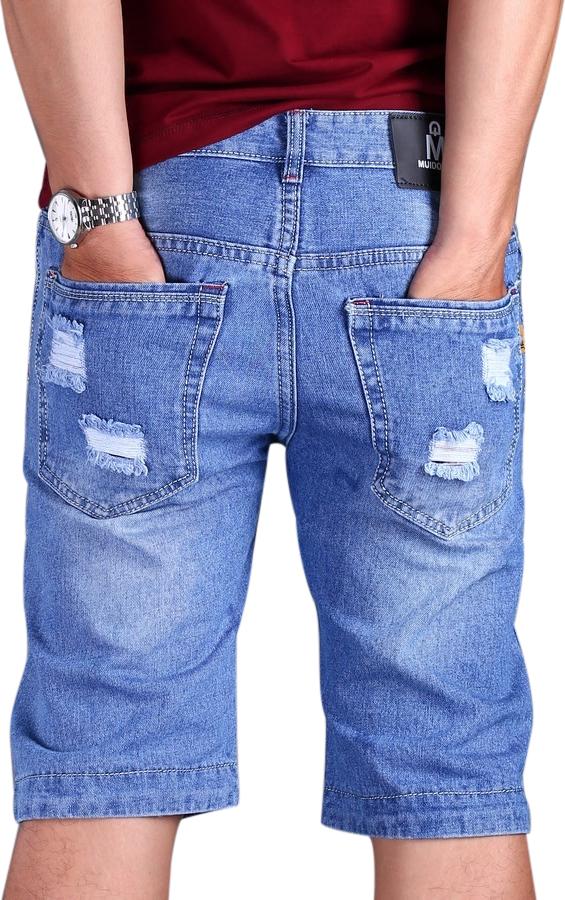 Quần Short Jean Nam qq33 Vải Jean Loại Tốt Muidoi