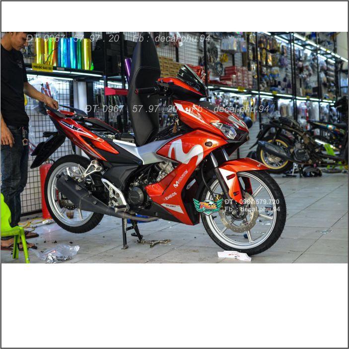 Tem Rời Winner X Movistar Trắng đỏ