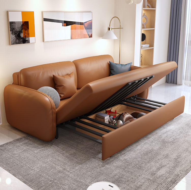 Sofa giường đa năng hộc kéo Vintage HGK-17 ngăn chứa đồ tiện dụng Tundo KT 1m8