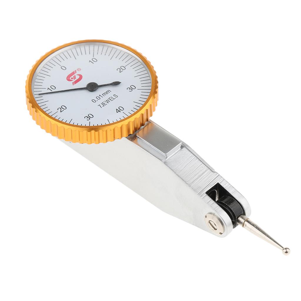 0-0.8mm 0.01mm Thước Đo Mức Độ Chính Xác Dovetail Mặt Số Kiểm Tra Chỉ Số