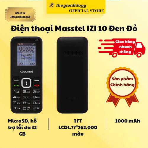 Điện thoại Masstel IZI 10 - Hàng Chính Hãng