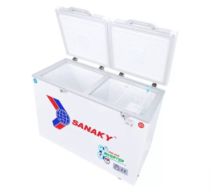 Tủ đông mát Sanaky inverter 365 lít VH-5699W4K - Hàng chính hãng