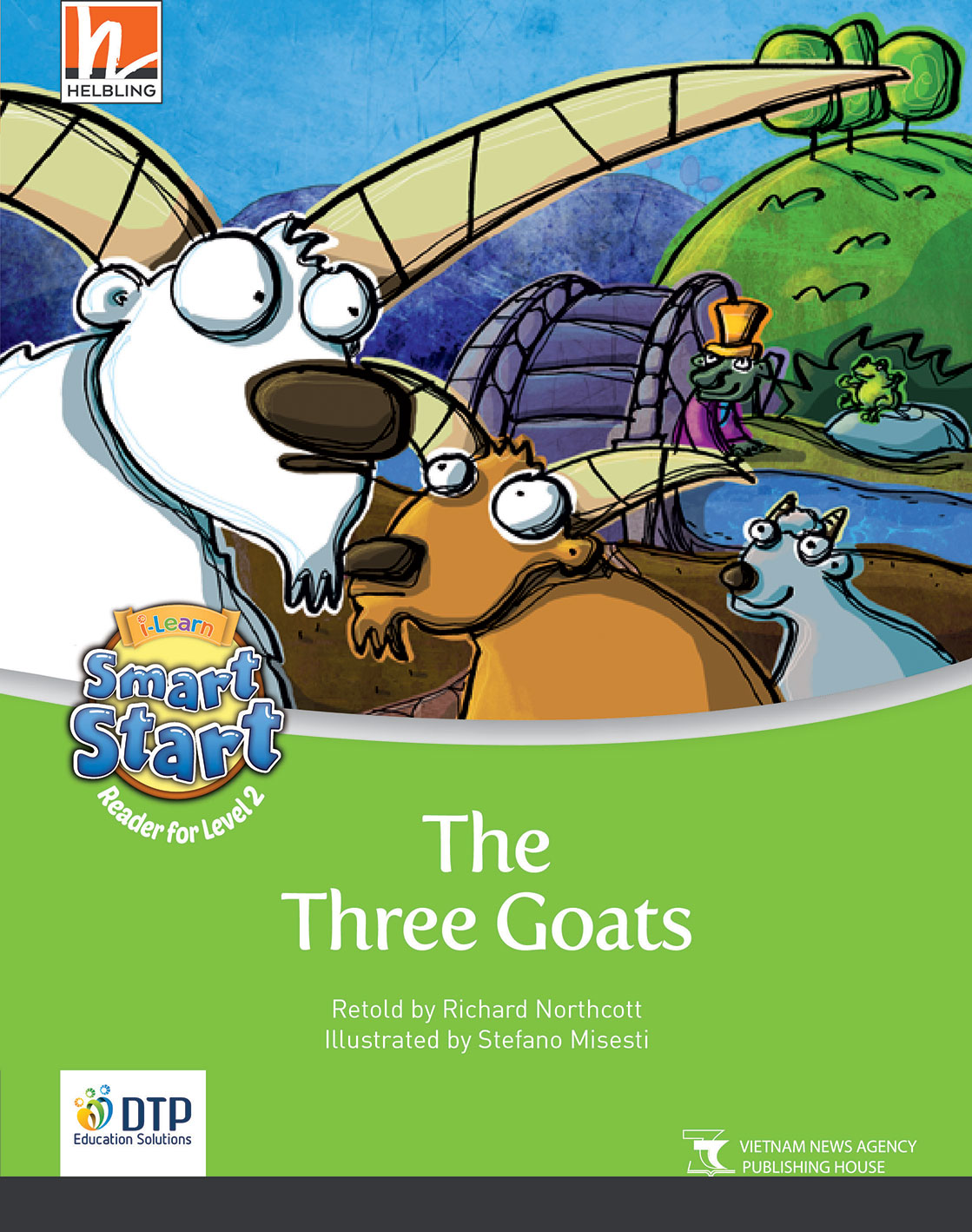 Sách - Dtpbooks - Helbling Young Reader - The Three Goats