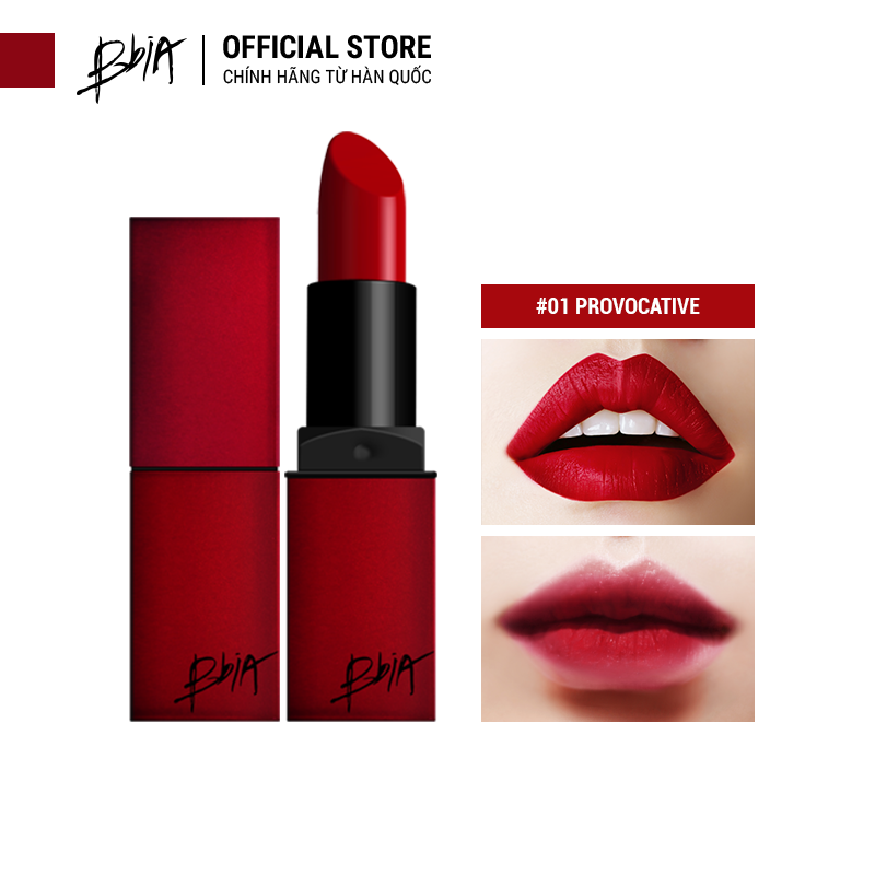 Son lì Bbia Last Lipstick – 01 Provocative 3.5g