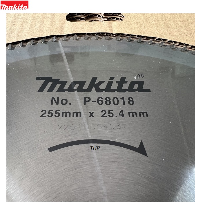 Lưỡi cưa nhôm Makita CHÍNH HÃNG 255mm 120 răng P-68018