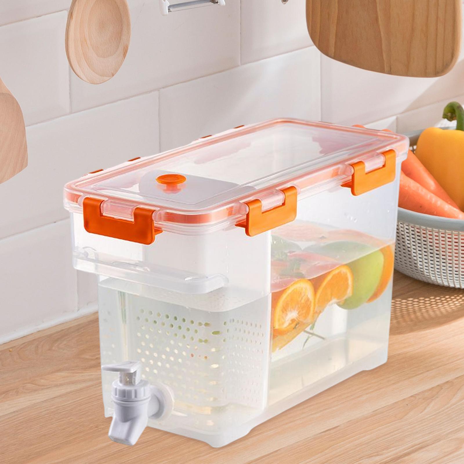 Household Cold Kettle With Faucet Fruit Teapot Water Bucket Water Jug