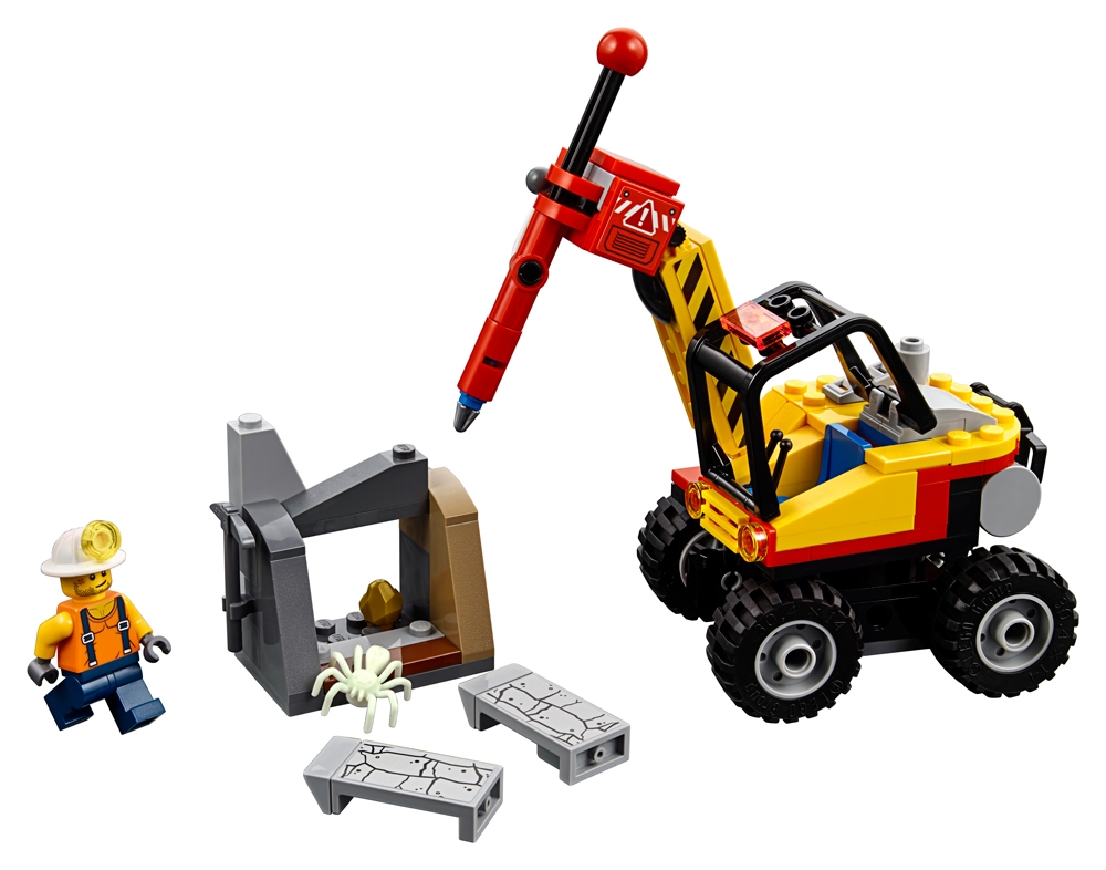 Bộ Lắp Ráp Máy Đục Đá - LEGO City 60185