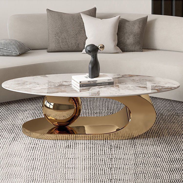 Bàn trà, bàn sofa mặt đá , chân sắt Tầm Nhìn Mới