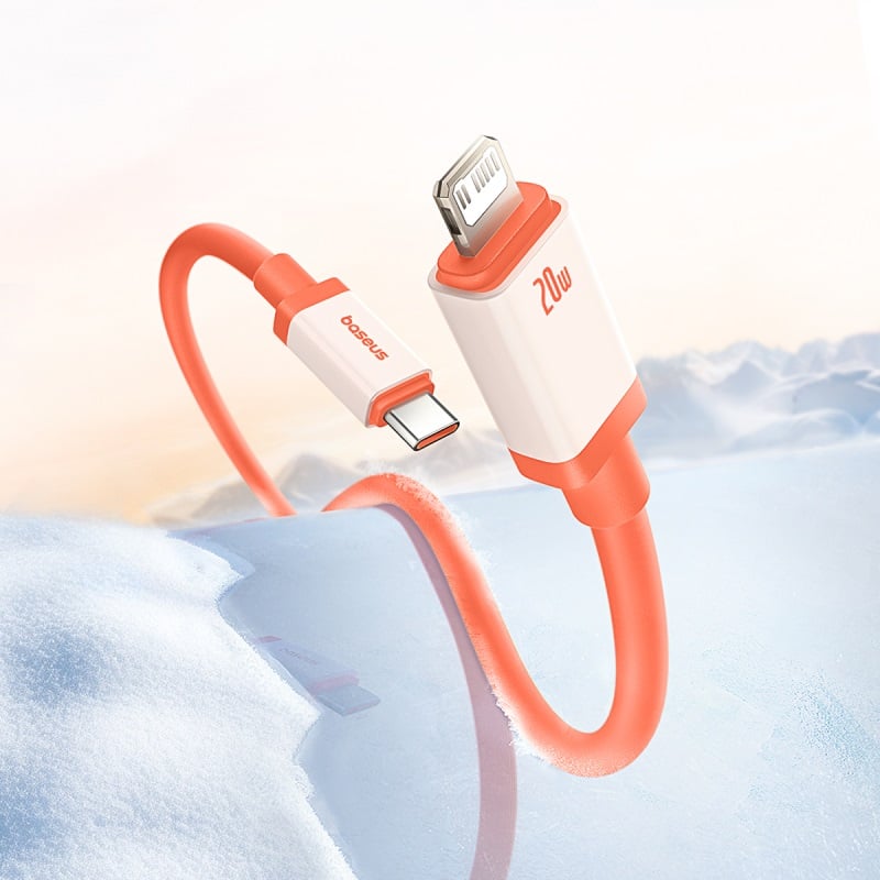 Cáp Sạc Nhanh Baseus 0℃ Series Fast Charging Data Cable Type-C to IP 20W - Hàng chính hãng