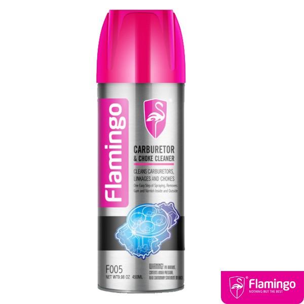 Bình Xịt Chế Hòa Khí Xe Ô Tô Flamingo F005 450ml - Hãng Phân Phối Chính Thức