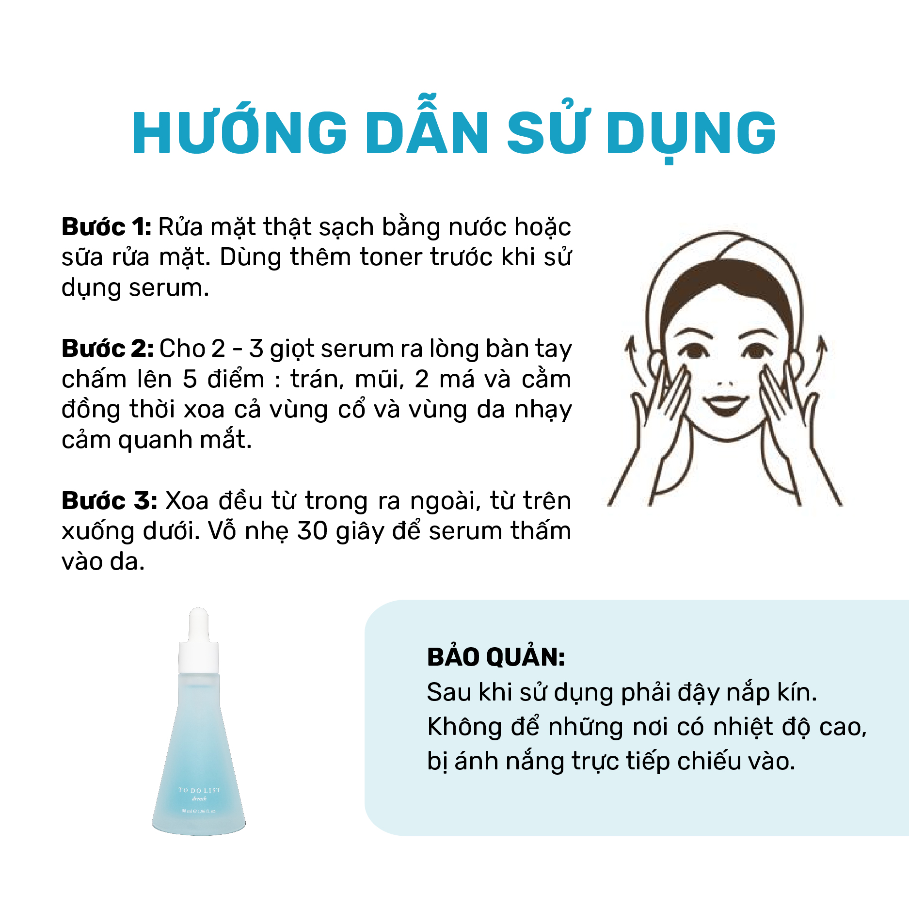 Tinh Chất Dưỡng Cấp Ẩm Cao Cấp To Do List Drech 58ml