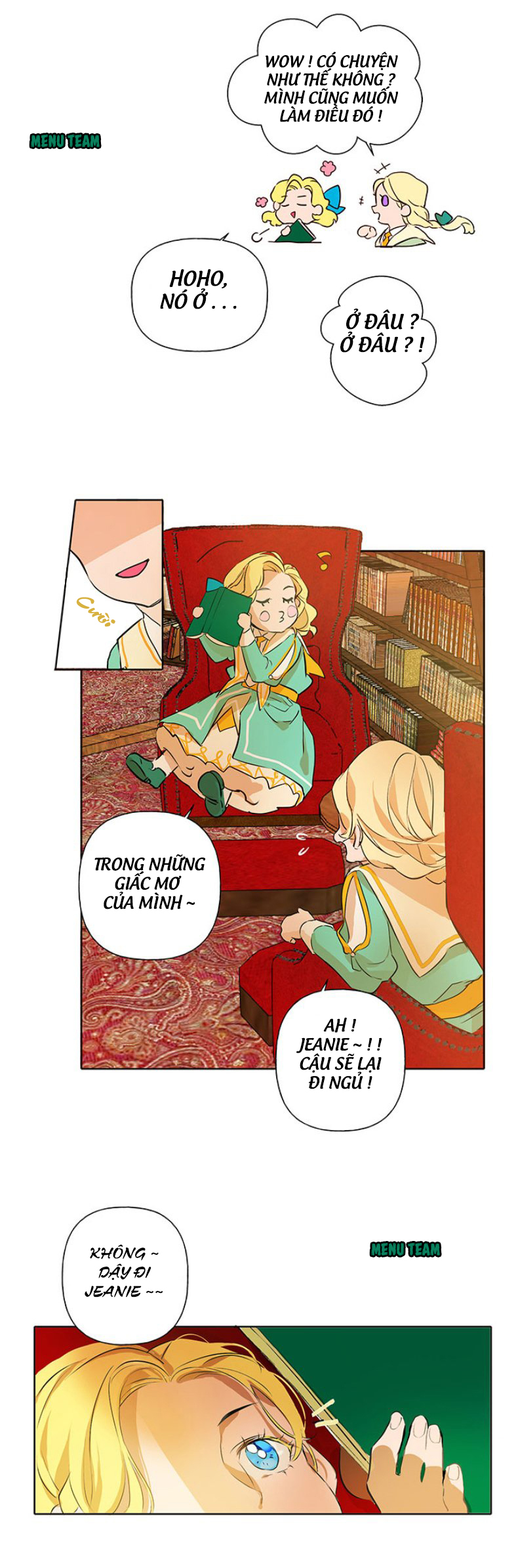 nhà nguyên tố tóc vàng chapter 2 18