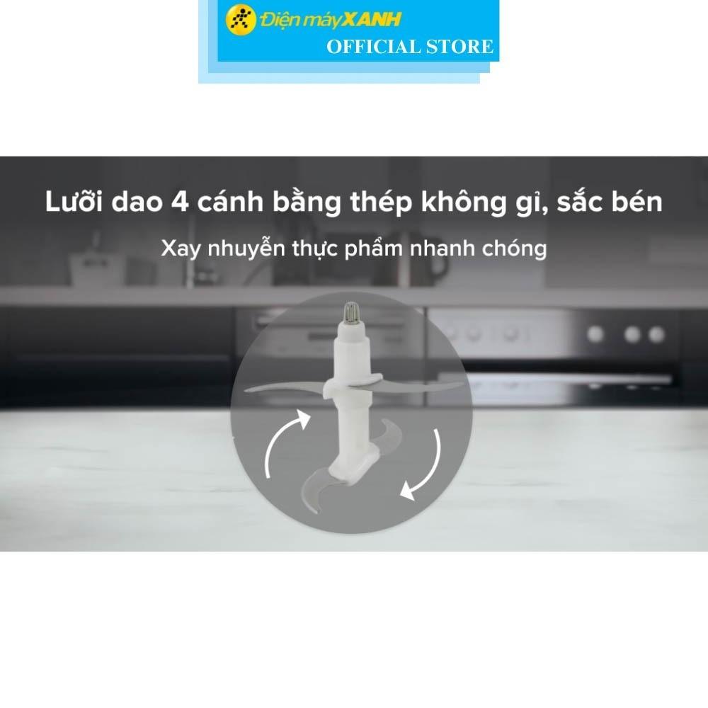 Máy xay thịt đa năng Mishio MK-135 300W 1.8 lít - Hàng Chính Hãng