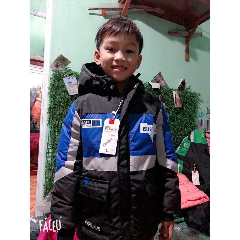 Áo khoác cho bé trai hàng đẹp 20-35kg vừa
