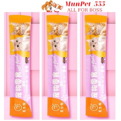 Súp thưởng CAT FOOD cho mèo 3 vị cá ngừ , cá tuyết và gà