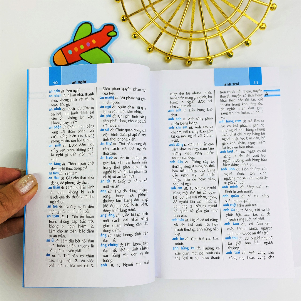 Sách - Từ điển Tiếng Việt thông dụng mini (bìa xanh) - ndbooks