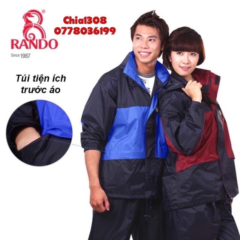 Áo mưa bộ hai lớp Rando 2 công dụng