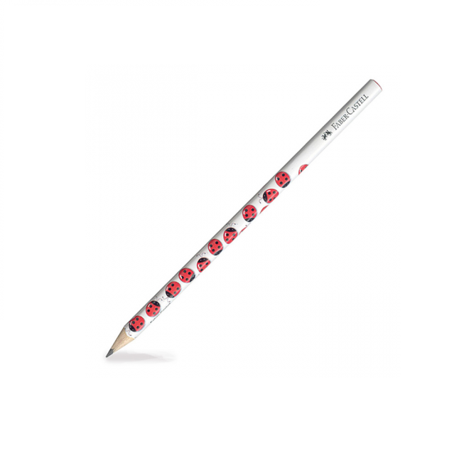 Bút Chì Đen Motif Lady Bugu Faber-Castell (3 Cây)